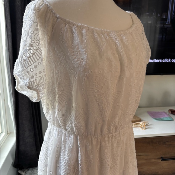 NEW! Express White Maxi Dress - Picture 5 of 7